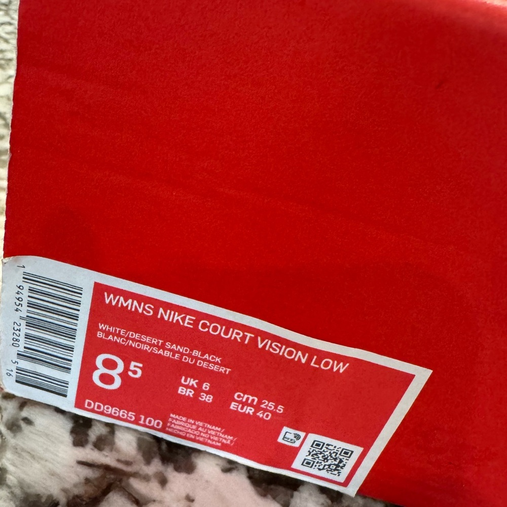 Nike Court Vision Low Leopard Swoosh - Picture 12 of 12